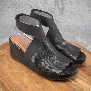 Gentle Souls by Kenneth Cole Signature Gianna 2.0 Wedge Sandal Sz 9